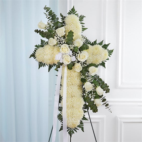 Peace & Prayer Standing Cross – L & G FLOWER SHOP, Las Vegas NV