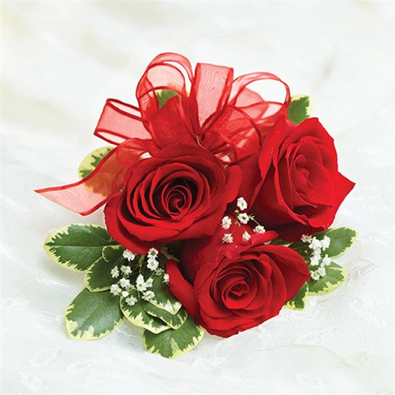 Red Rose Corsage – L & G FLOWER SHOP, Las Vegas NV