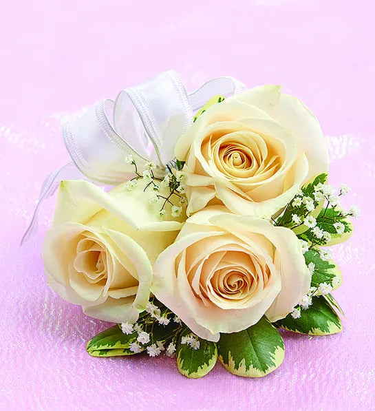 White Rose Corsage – L & G FLOWER SHOP, Las Vegas NV