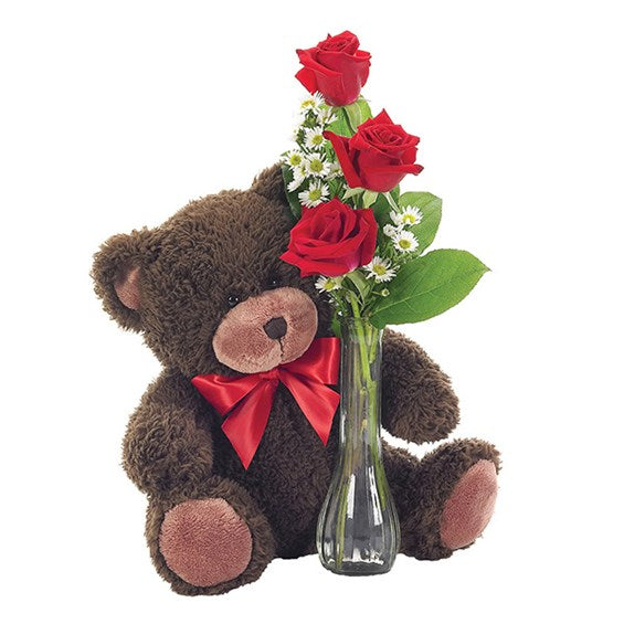 Classic Bud Vase Roses – L & G FLOWER SHOP, Las Vegas NV