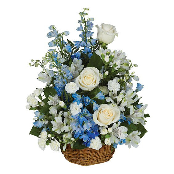 Peaceful Wishes Basket – L & G FLOWER SHOP, Las Vegas NV