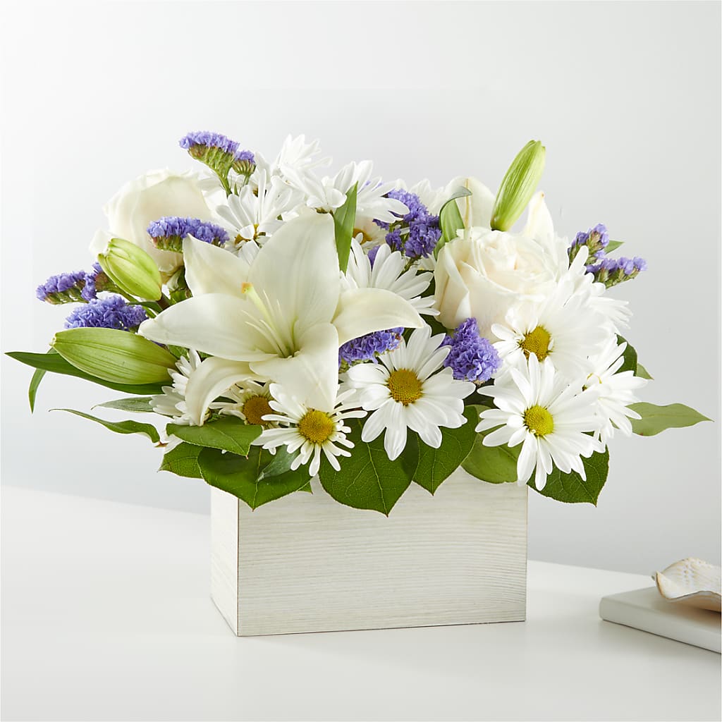 Beyond Blue Box Bouquet – L & G FLOWER SHOP, Las Vegas NV