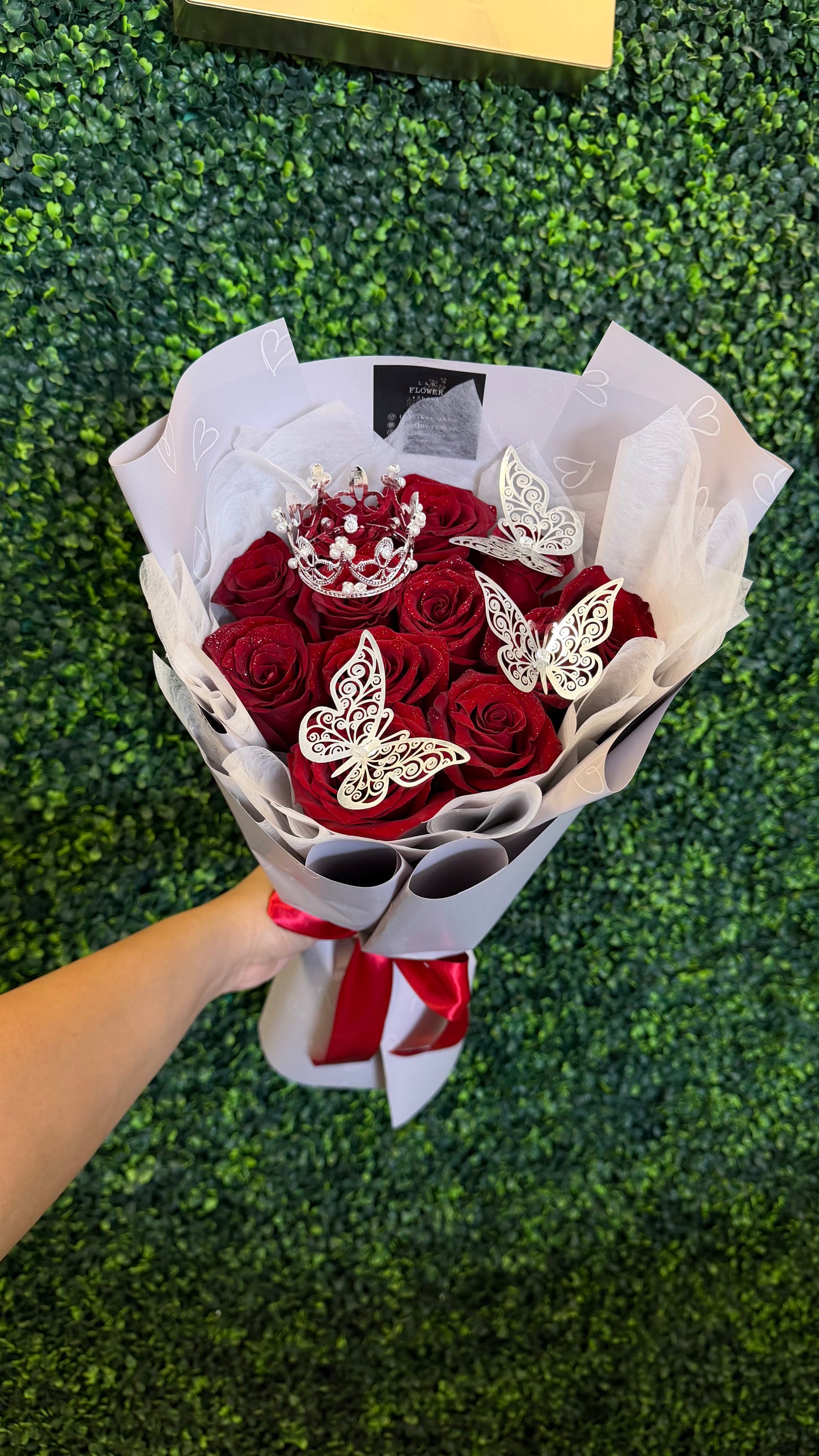 12 Red Rose Magical Bouquet – L & G FLOWER SHOP, Las Vegas NV