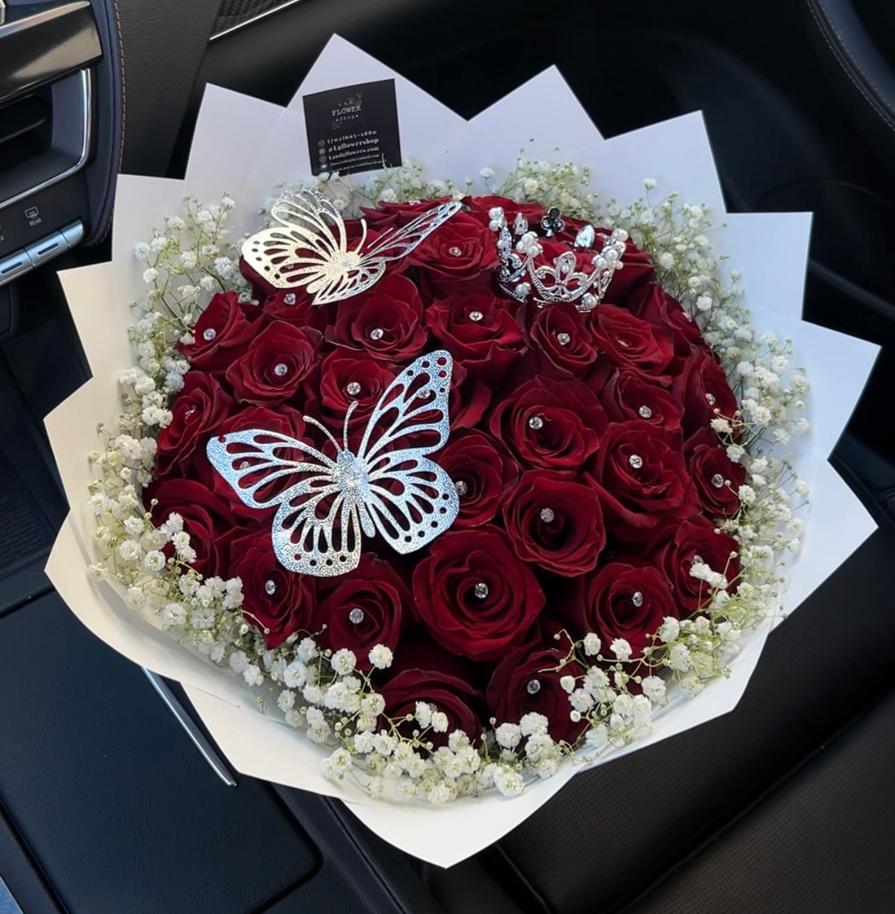 36 Rose Angel Boquet – L & G FLOWER SHOP, Las Vegas NV