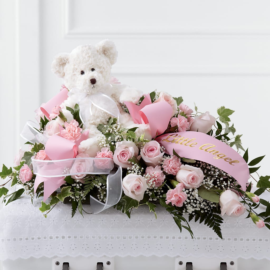 Touch of Sympathy Casket Spray – L & G FLOWER SHOP, Las Vegas NV
