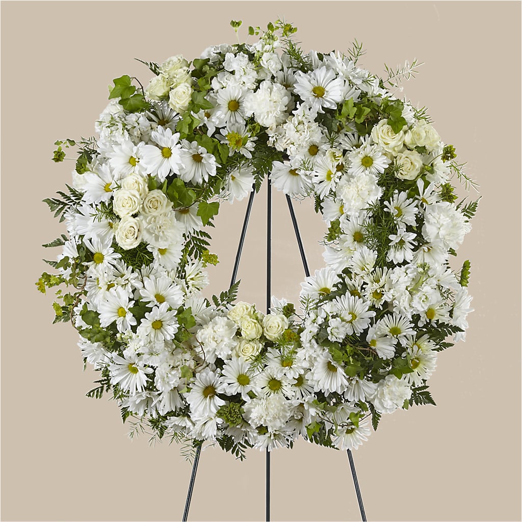 Faithful Wishes Wreath – L & G FLOWER SHOP, Las Vegas NV