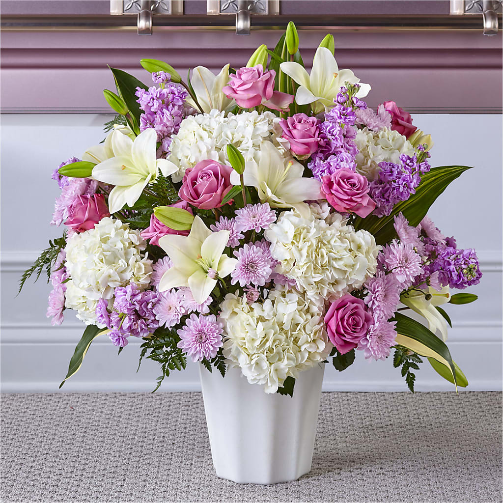 Heaven Sent Floor Basket – L & G FLOWER SHOP, Las Vegas NV