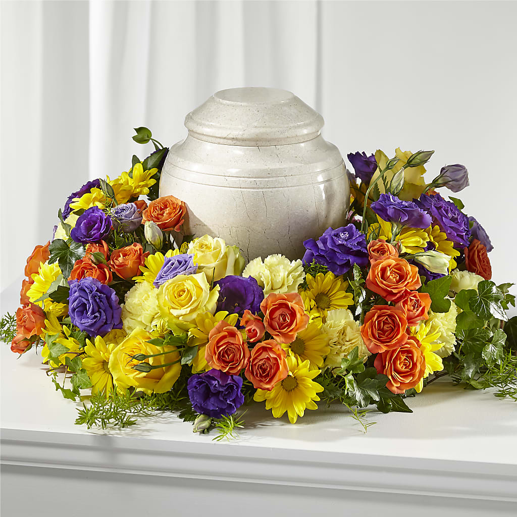 Blossoms of Remembrance Cremation Adornment – L & G FLOWER SHOP, Las Vegas NV