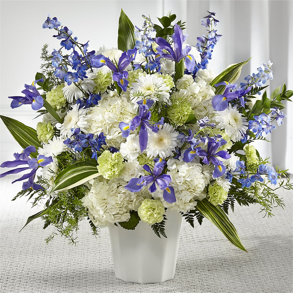 Soft Serenity Floor Basket – L & G FLOWER SHOP, Las Vegas NV