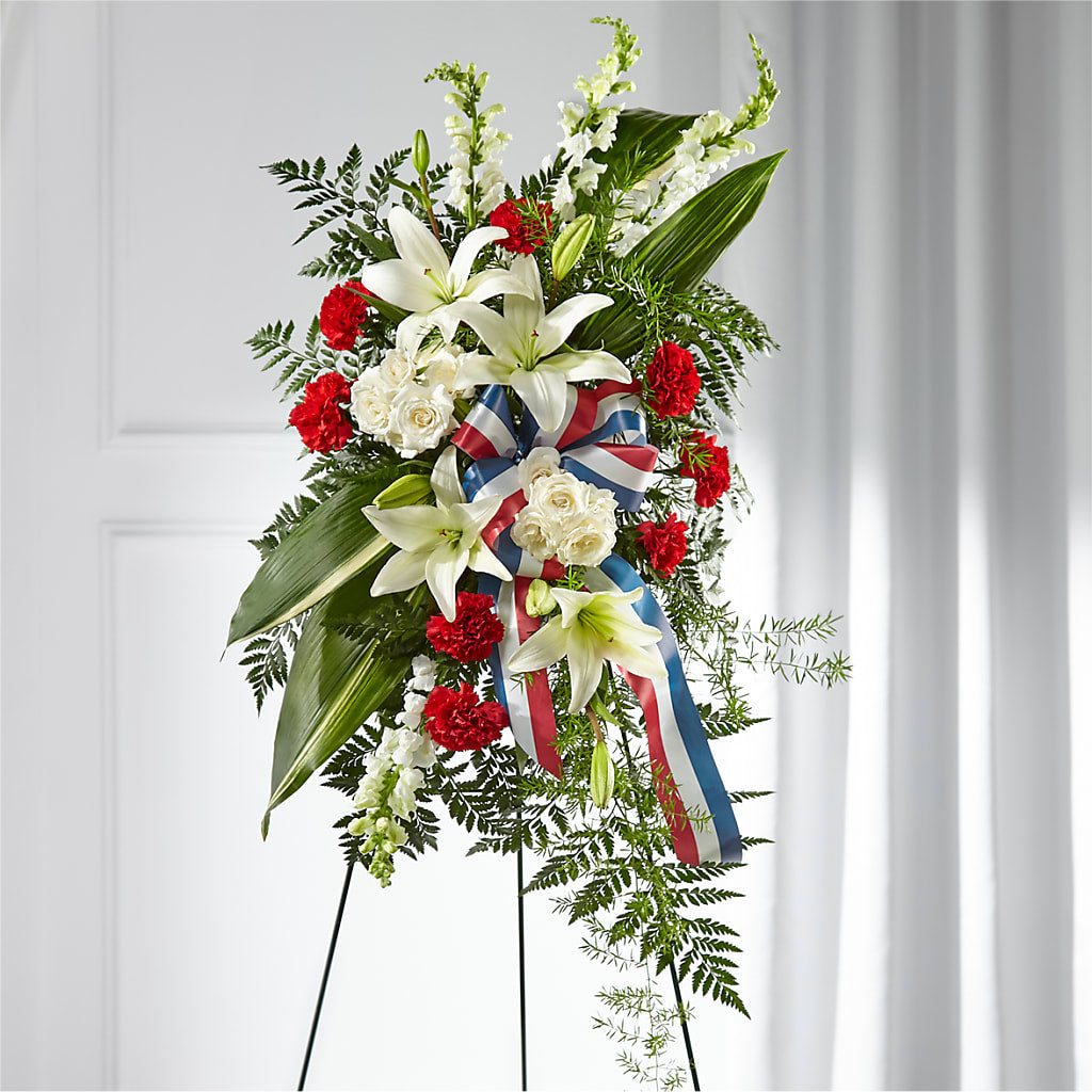 Stars of Life Standing Spray – L & G FLOWER SHOP, Las Vegas NV