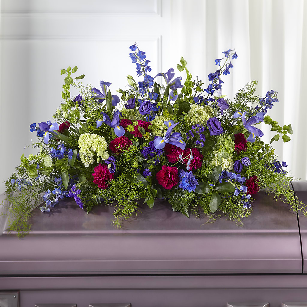 Always Treasured Casket Spray – L & G FLOWER SHOP, Las Vegas NV