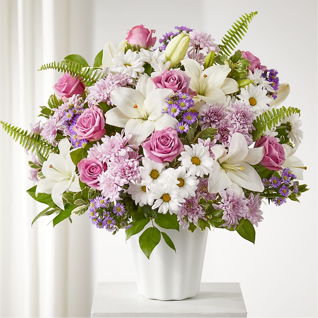 Warmest Thoughts Tabletop Basket – L & G FLOWER SHOP, Las Vegas NV