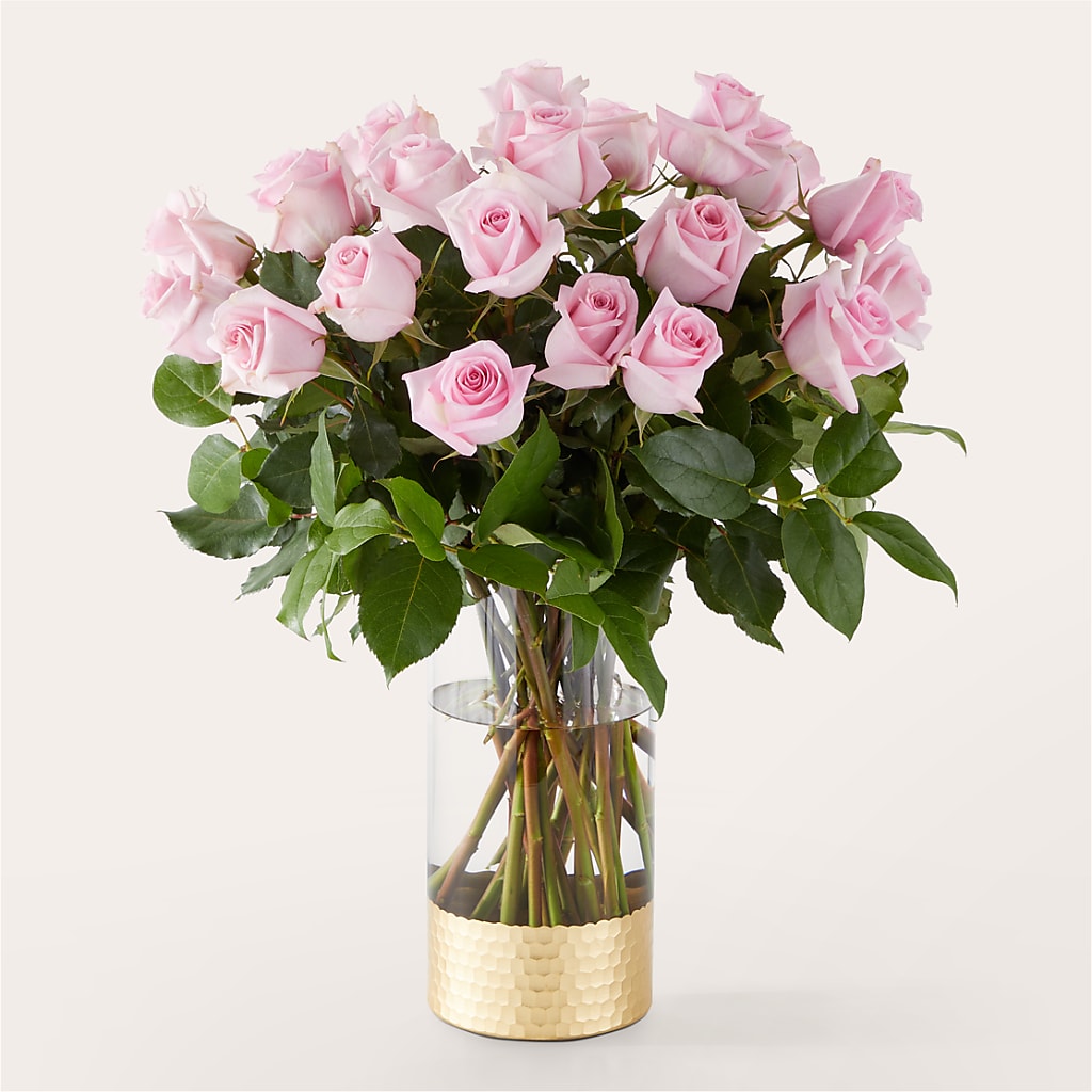 Picture Perfect Pink Rose Bouquet – L & G FLOWER SHOP, Las Vegas NV
