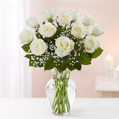 Rose Elegance - White Roses