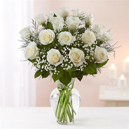 Rose Elegance - White Roses