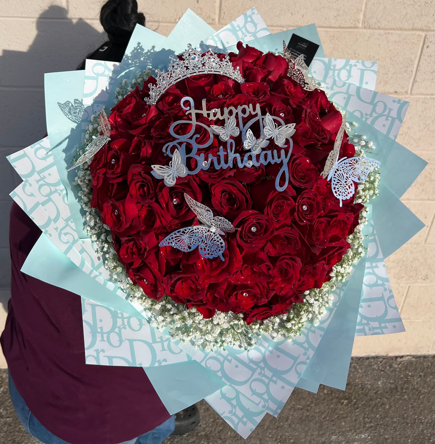 100 Red Rose Bouquet